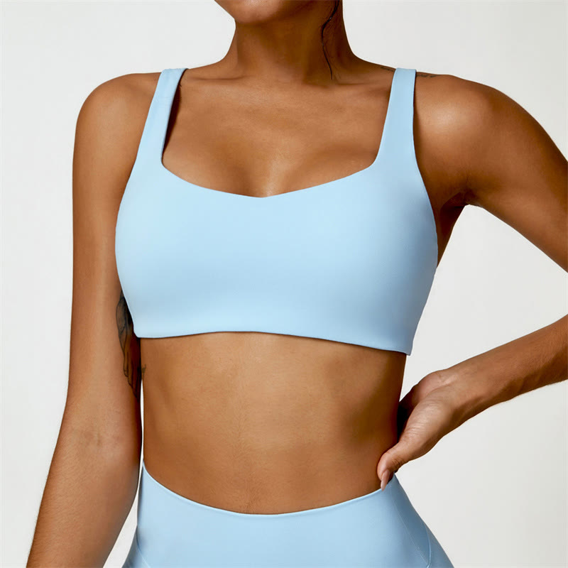 Breathable Stretch Backless Yoga Meditation 2-Piece Outfit