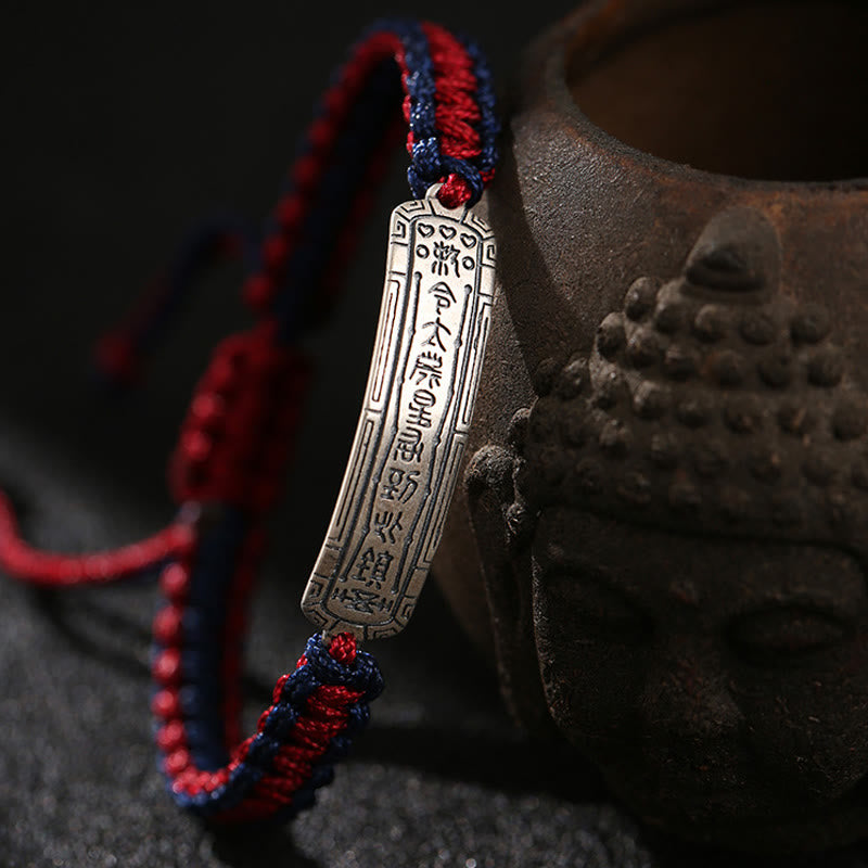 925 Sterling Silver Peace Amulet Protection Bracelet