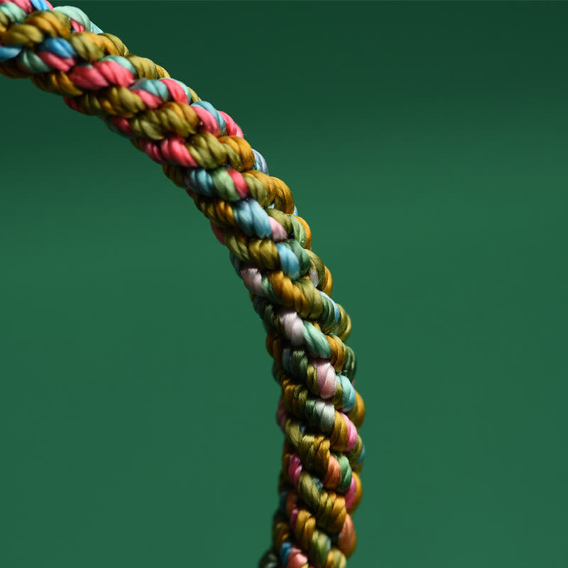 Colorful Rope Luck Handcrafted Braided Child Adult Bracelet