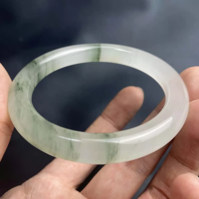 Authentic Jade Bangle Bracelet for Growth & New Beginnings