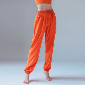 High Waist Fitness Yoga Sports Jogger Track Pants With Pockets Sweatpants