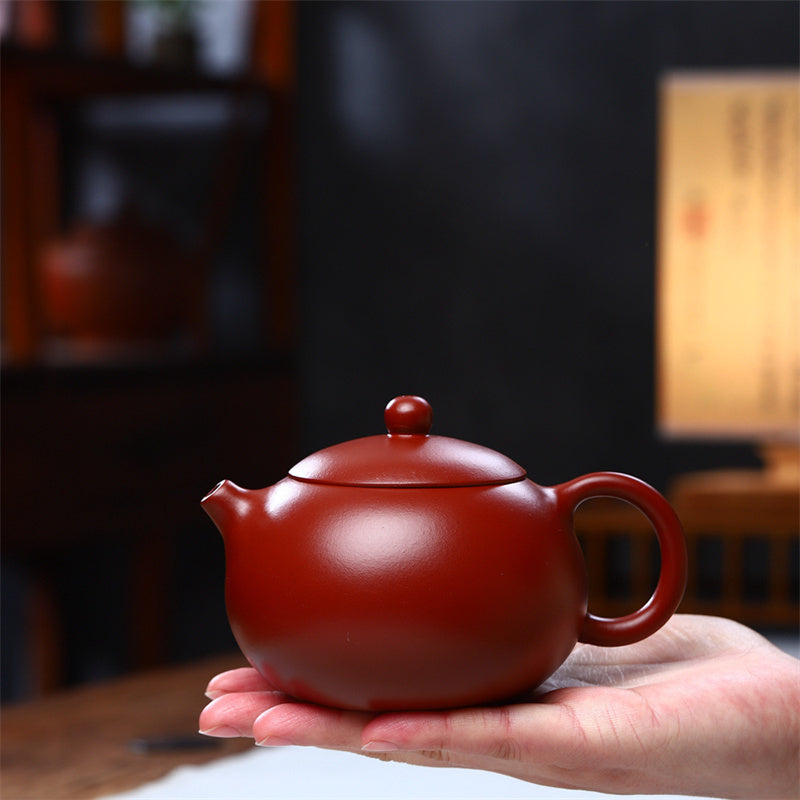 Vintage Xishi Teapot Purple Clay Kung Fu Teapot 240ml