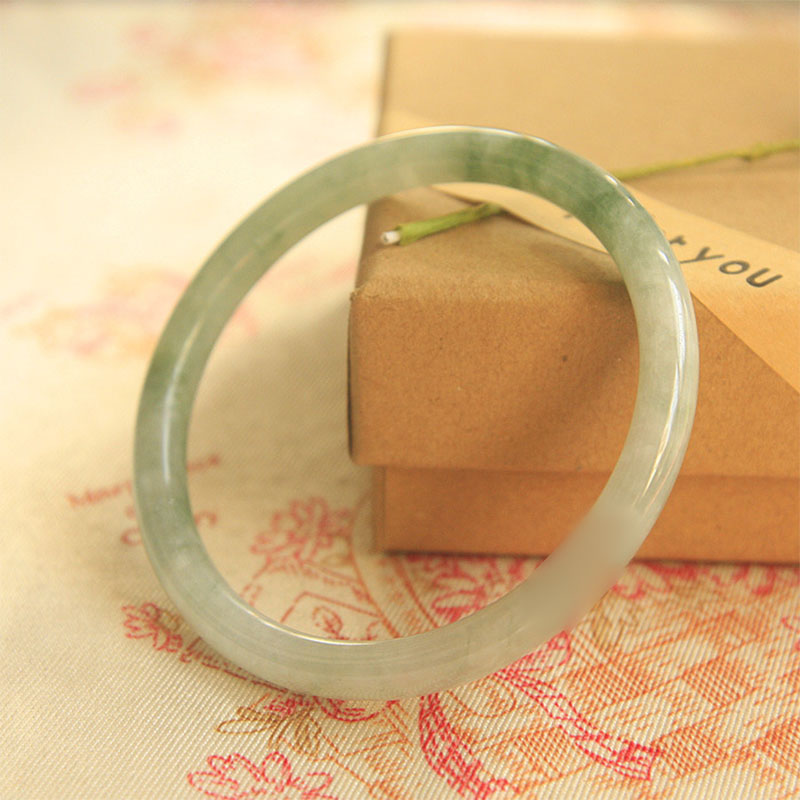 Natural Jade Peace Healing Bangle Bracelet