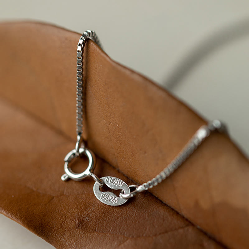 999 Sterling Silver Peace And Joy Fu Character Luck Fortune 925 Sterling Silver Chain Necklace Pendant