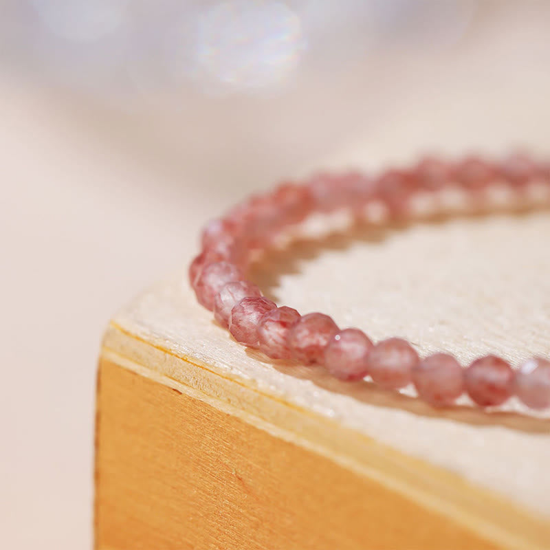 Minimalist Natural Gemstone Energy Chain Bracelet - Adjustable Crystal Anchor