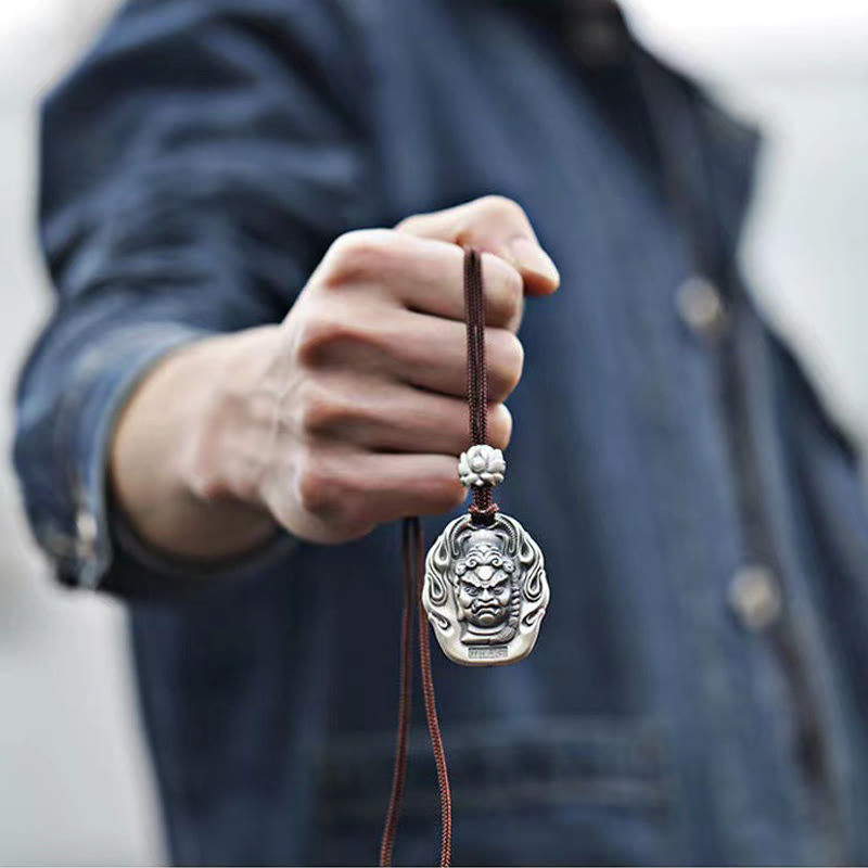 Chinese Zodiac Natal Buddha Om Mani Padme Hum Lotus Compassion Necklace Pendant