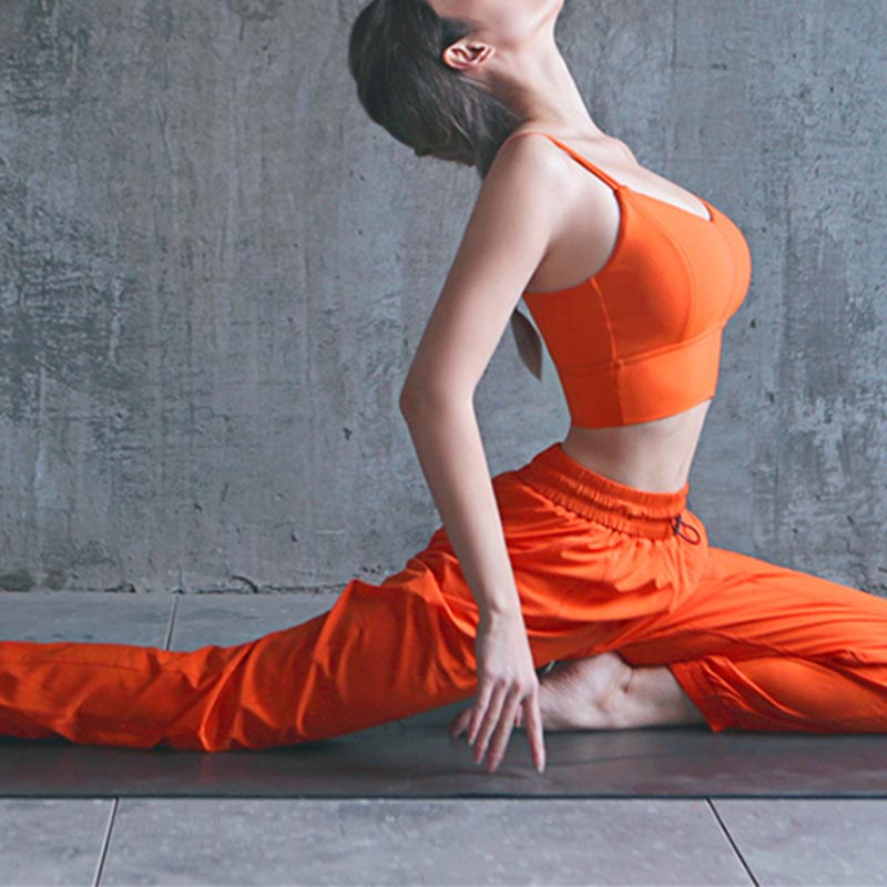High Waist Fitness Yoga Sports Jogger Track Pants With Pockets Sweatpants