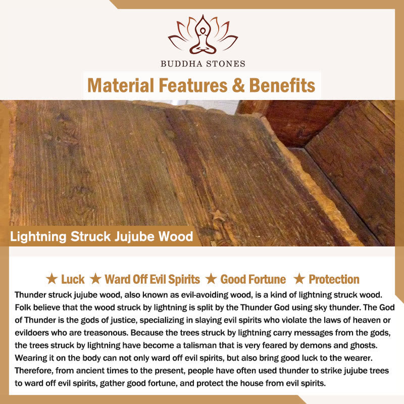 Lightning Struck Jujube Wood Taoist Yin Yang Ring Qiankun Circle Leizu Taboo Luck Necklace Pendant