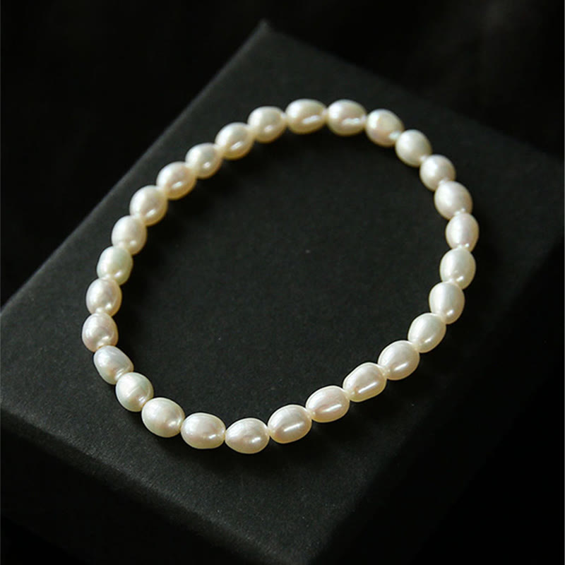 Natural Pearl Healing Beaded Bracelet