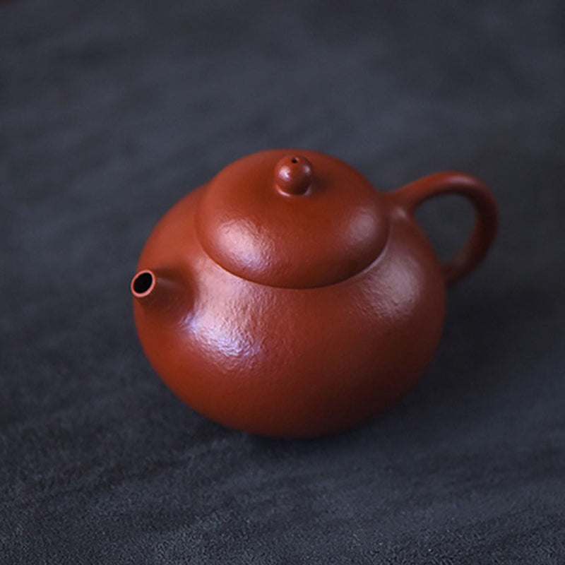 Yixing All Handmade Wen Dan Brown Purple Clay Kung Fu Teapot