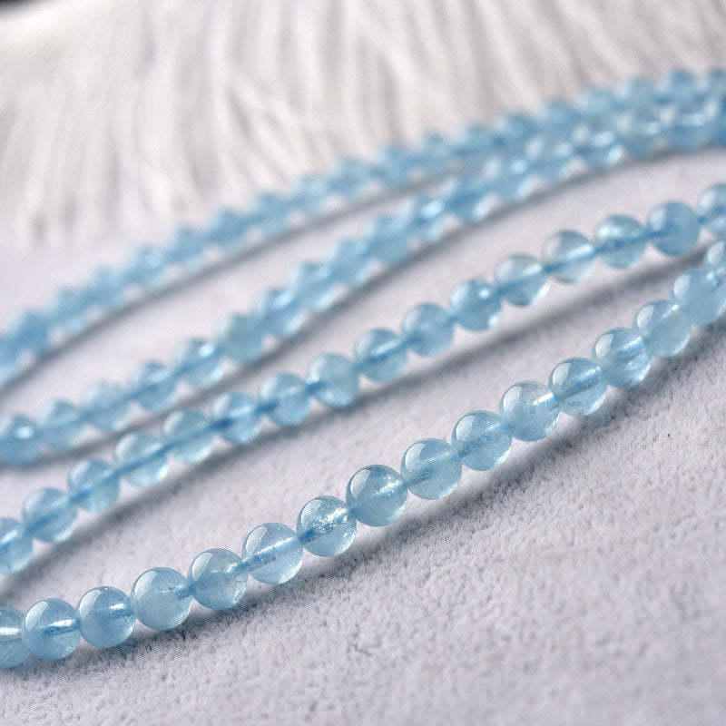 Natural Aquamarine Peace Healing Bracelet