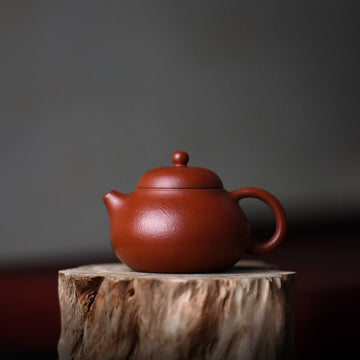 Yixing All Handmade Wen Dan Brown Purple Clay Kung Fu Teapot