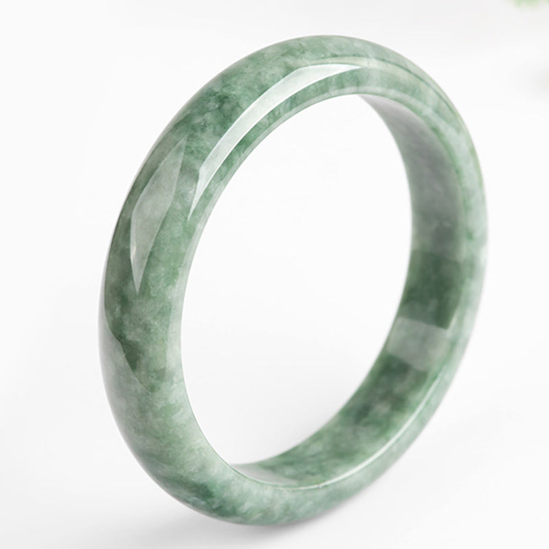 Natural Jade Luck Wealth Bangle Bracelet
