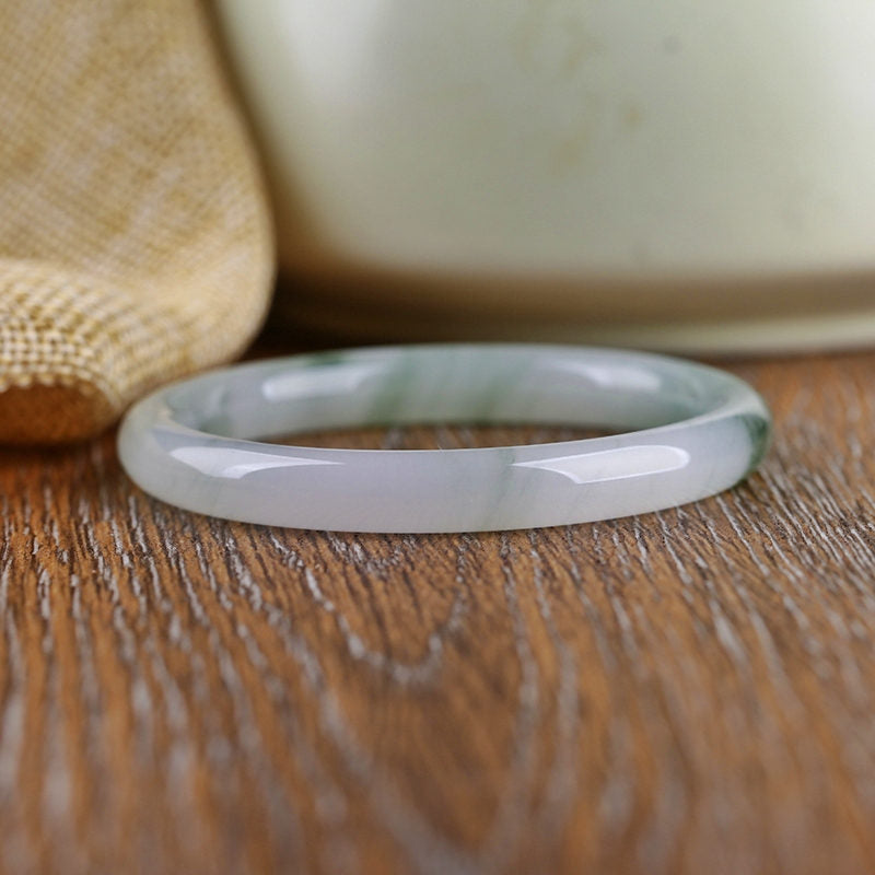Natural Jade Abundance Protection Bracelet Bangle