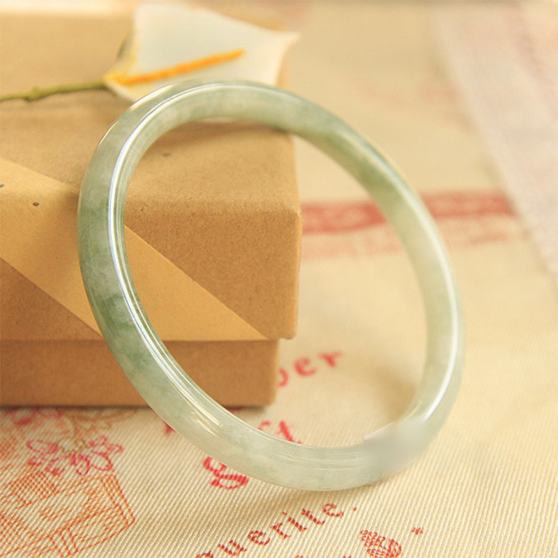 Natural Jade Peace Healing Bangle Bracelet