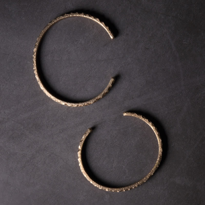 Simple Design Copper Wealth Cuff Bracelet