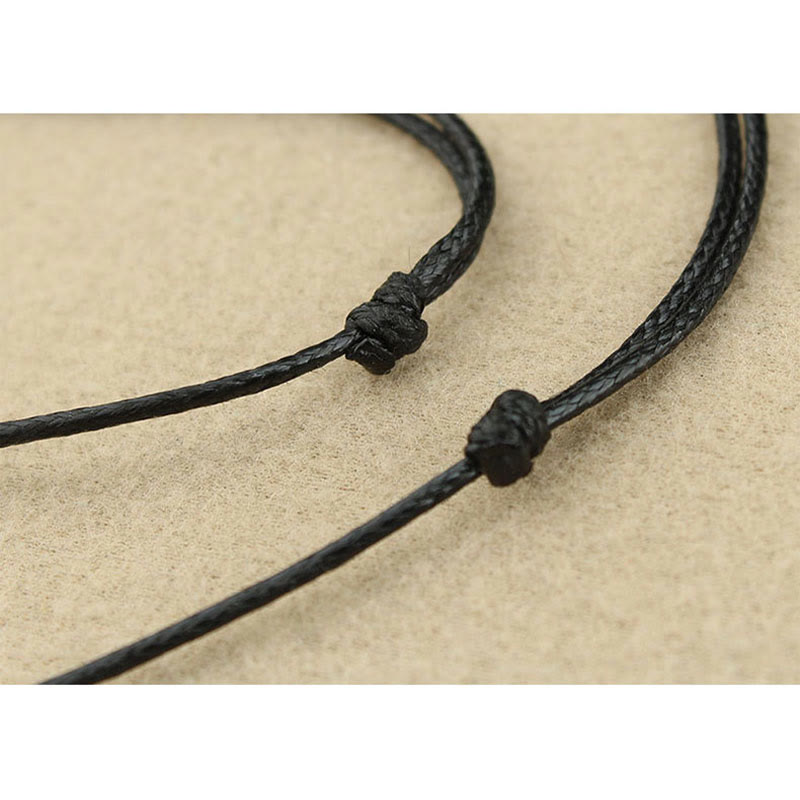 Tibet Turquoise Bead Marquise Pattern Protection Strength Necklace Pendant