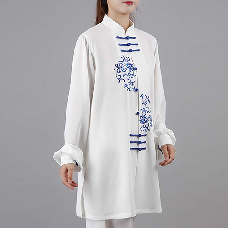 Breathable Unisex Two-Piece Meditation and Tai Chi Practice Uniform