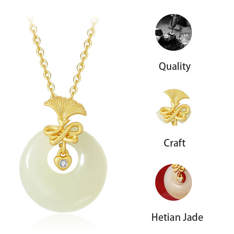 925 Sterling Silver Natural Hetian Jade Carnation Flower Prosperity Necklace Pendant