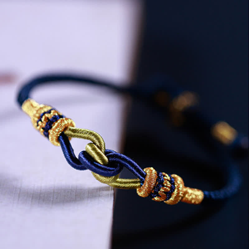 Handmade Braided Red String Knot Bracelet for Strength and Connection