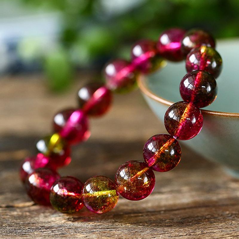 Natural Tourmaline Love Wisdom Bracelet