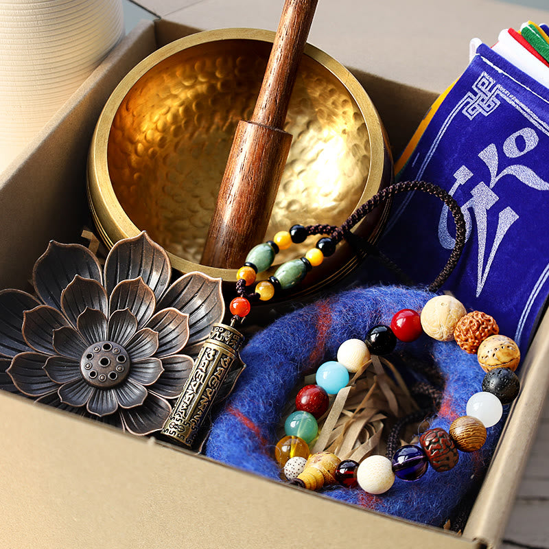 Tibetan Create a Deeper Spiritual Connection Meditation Gift Bundle