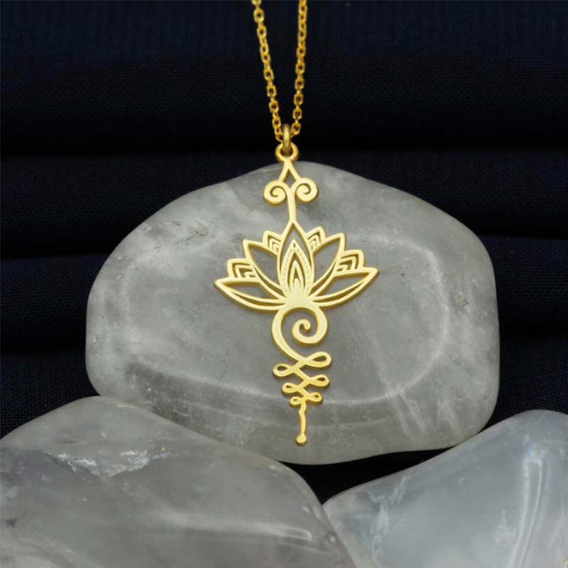 Lotus Luck Wealth Necklace Pendant