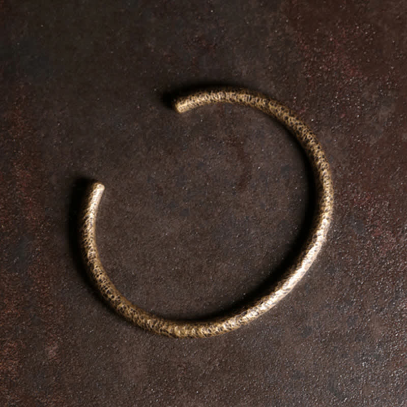 Rustic Design Copper Balance Adjustable Cuff Bracelet