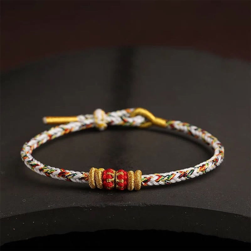 Handmade Colorful Rope King Kong Knot Braided Luck Bracelet